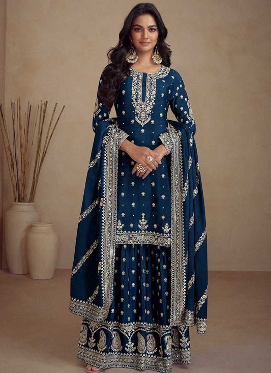 Chinon Silk Palazzo Suit