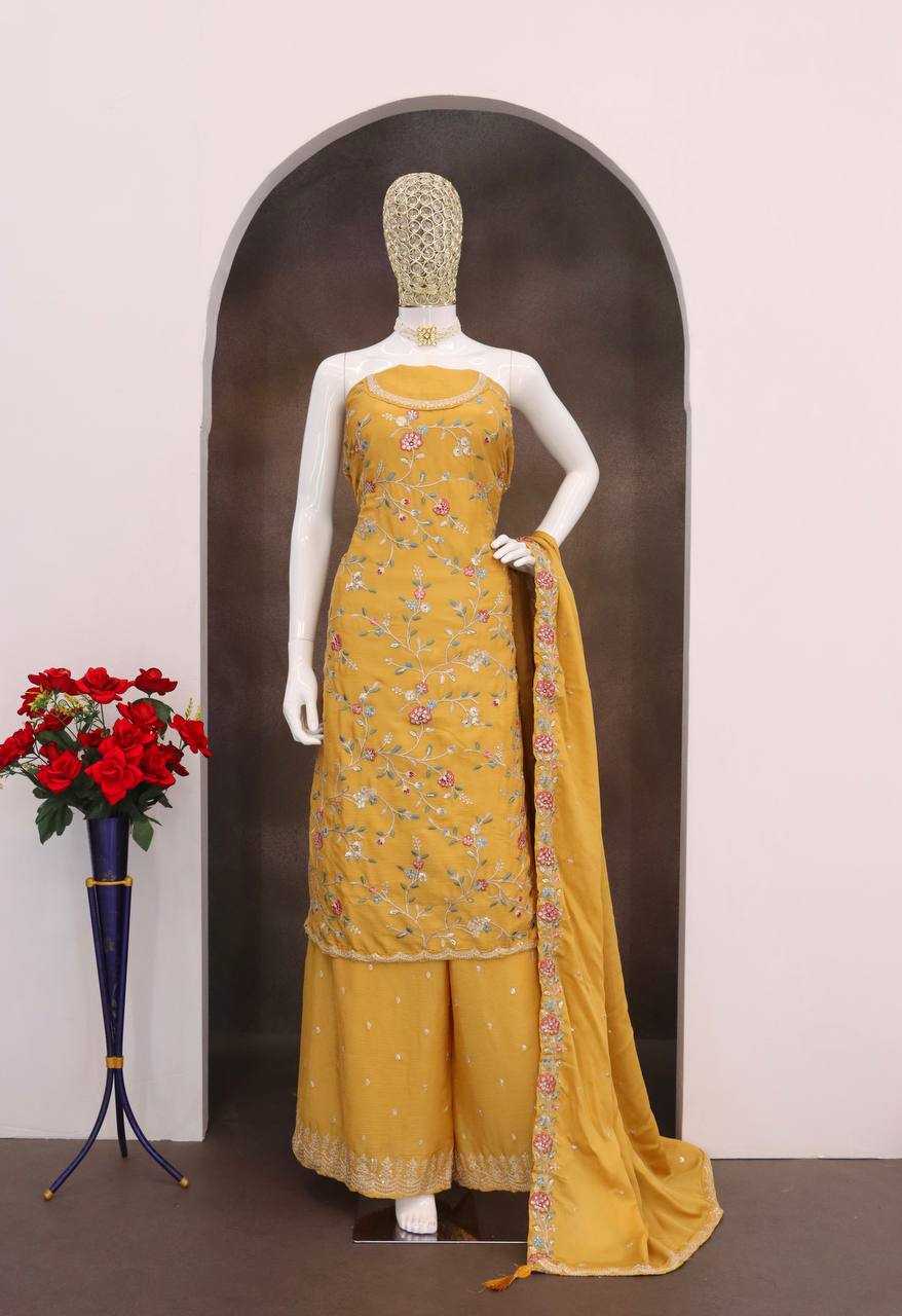 Avanti Chinon Embroidery Suit in Rama