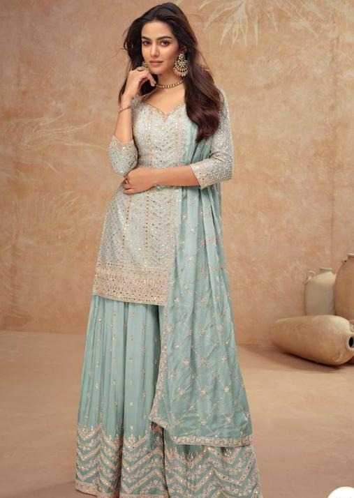 Chinon Embroidery Suit