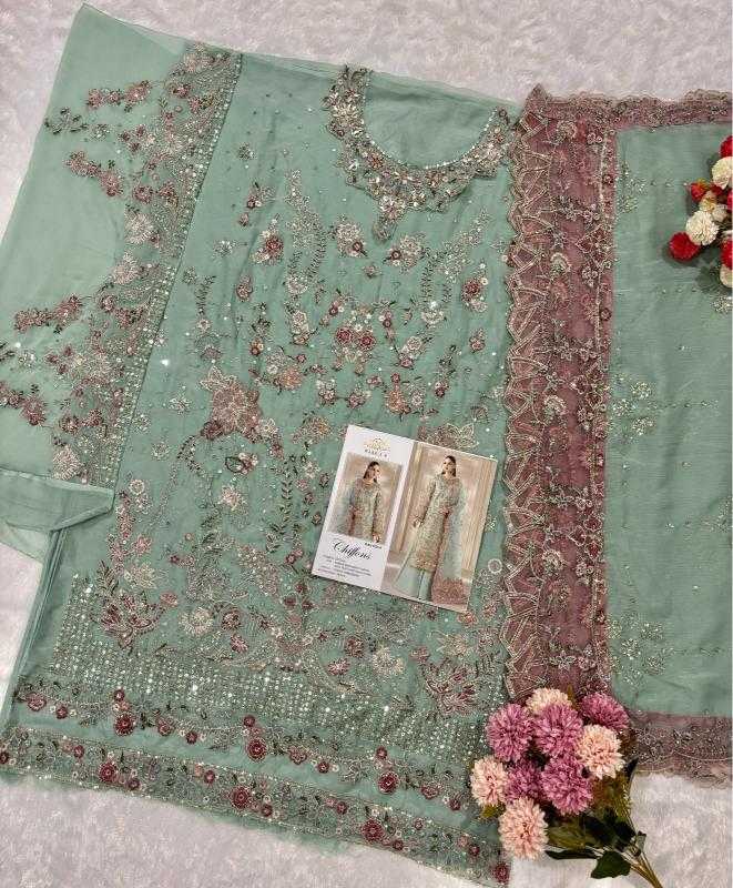 Chiffon Embroidery Suit