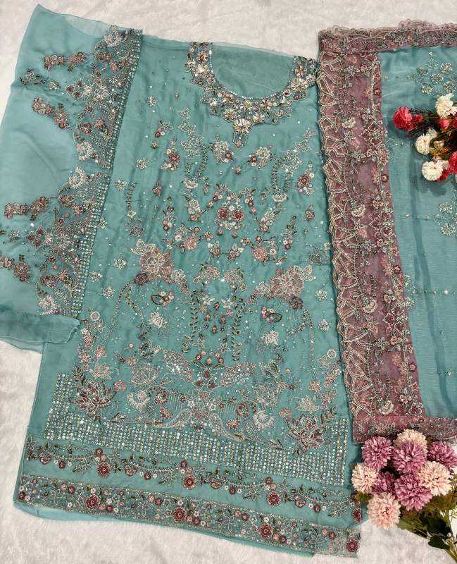 Chiffon Embroidery Suit
