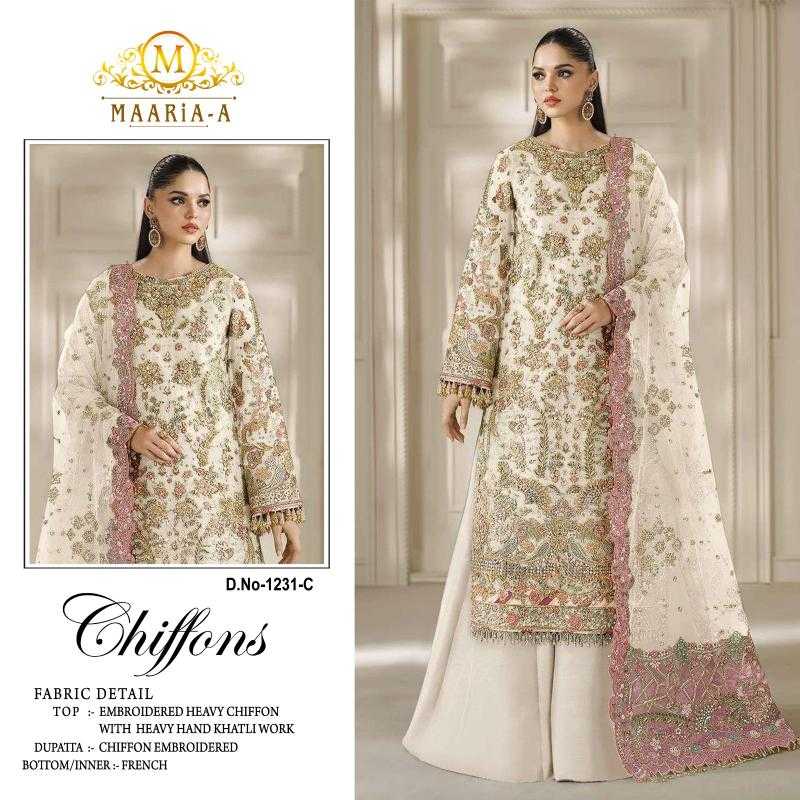 Chiffon Embroidery Suit