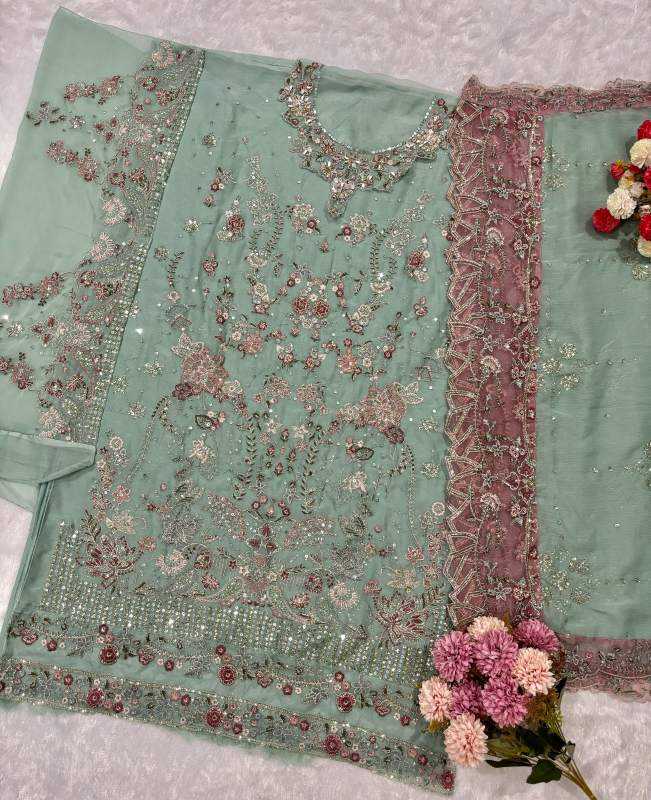 Chiffon Embroidery Suit