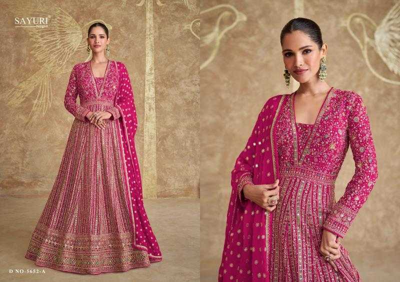 Georgette Embroidery Gown