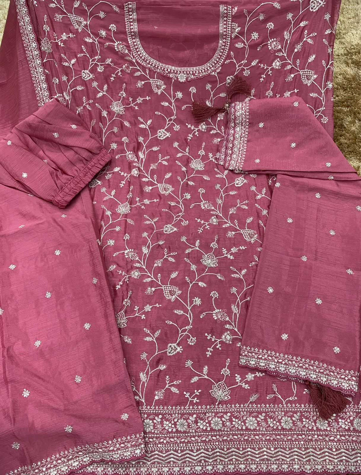 Chinon Embroidery Suit