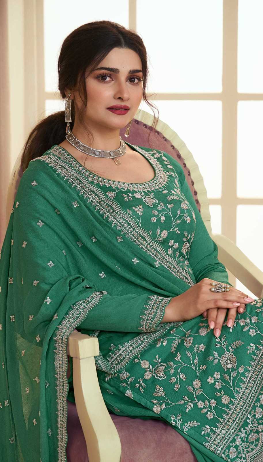 Chinon Embroidery Suit