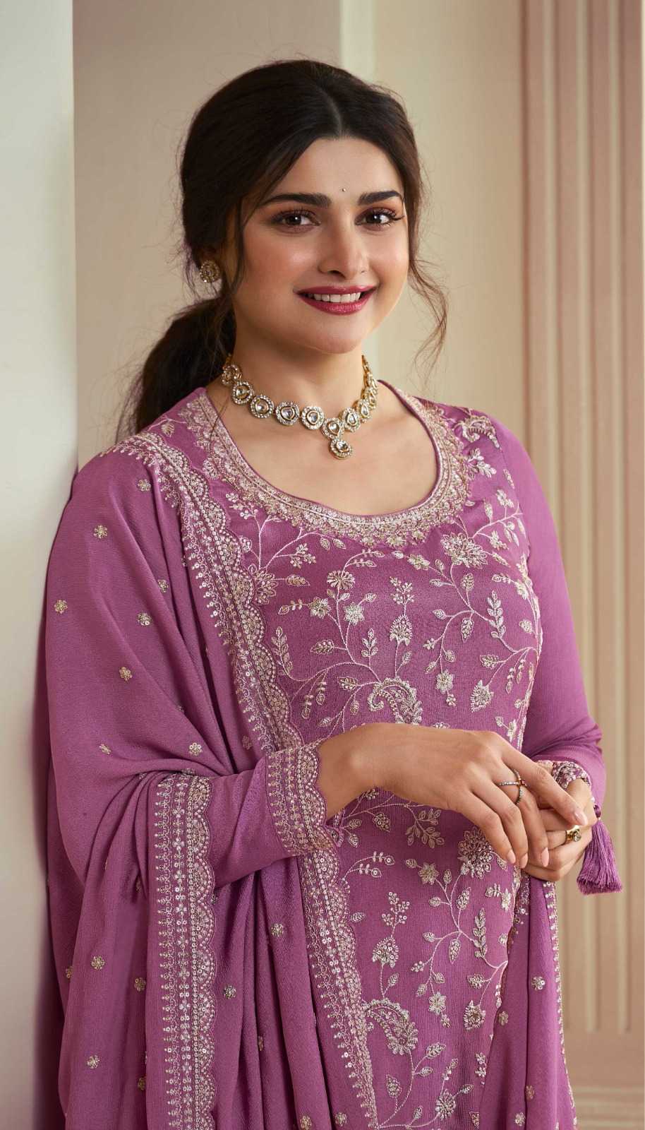 Chinon Embroidery Suit