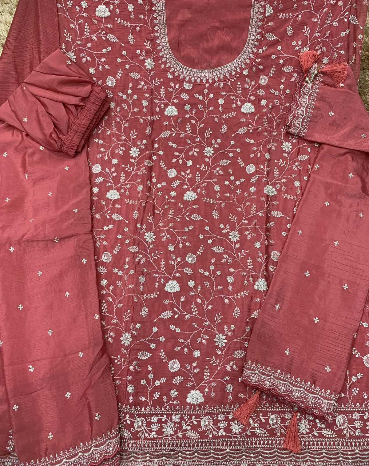Chinon Embroidery Suit