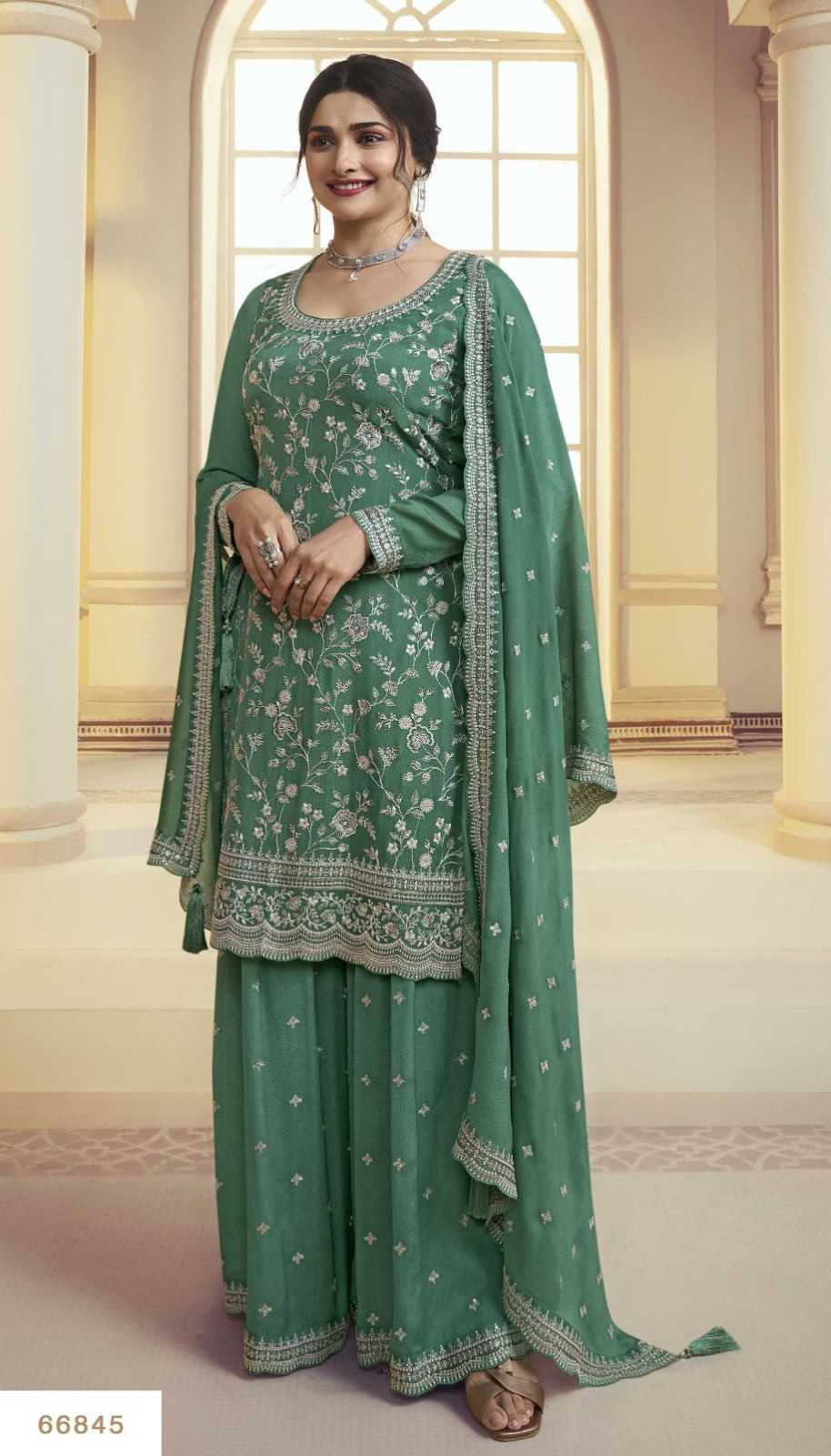 Chinon Embroidery Suit