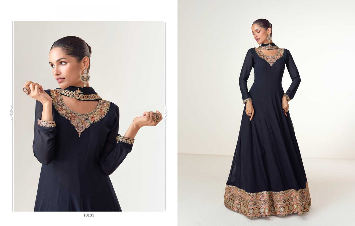 Virasat Georgette Embroidery Gown