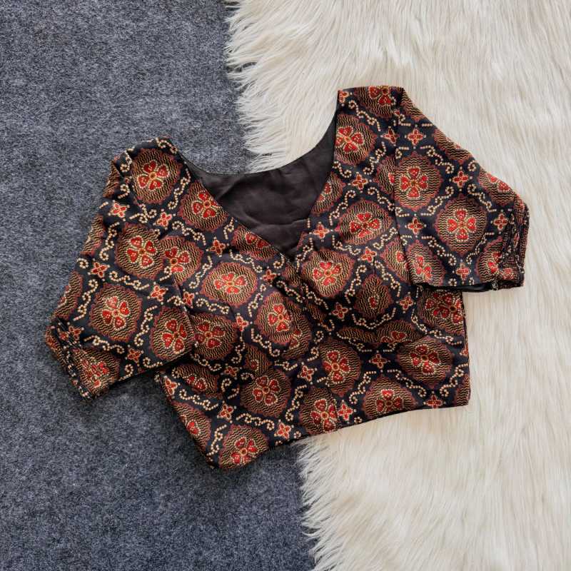 Pure Cotton Printed Blouse