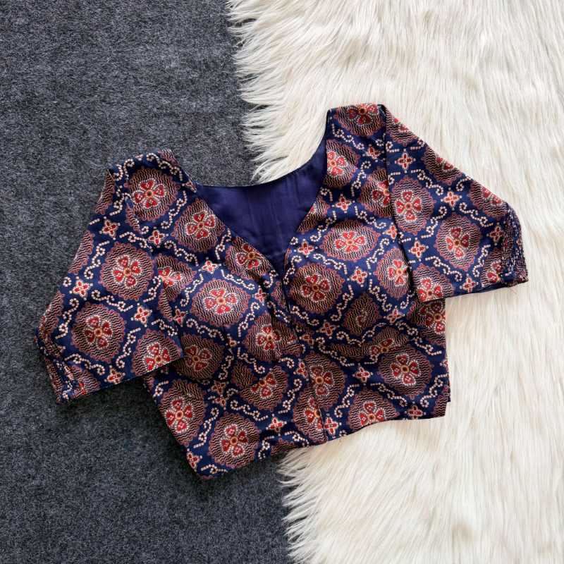 Pure Cotton Printed Blouse