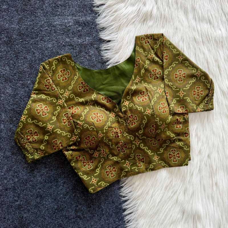 Pure Cotton Printed Blouse
