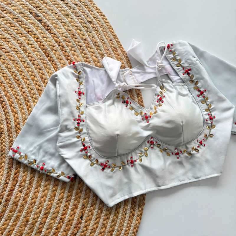 Soft Silk Designer Blouse