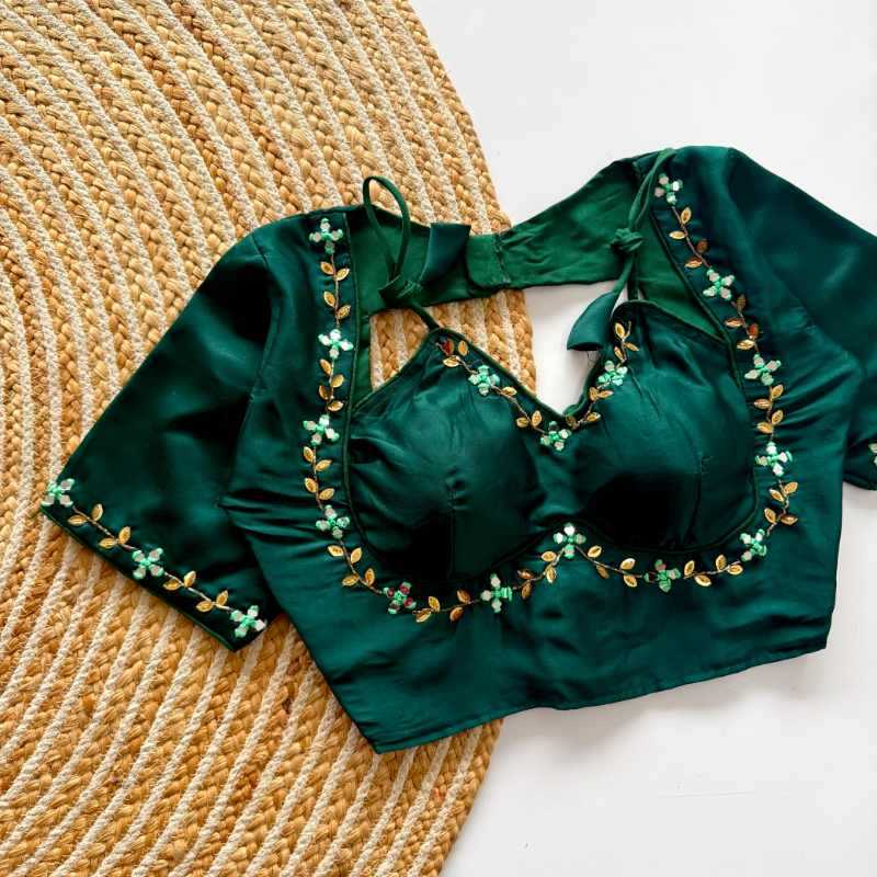 Soft Silk Designer Blouse