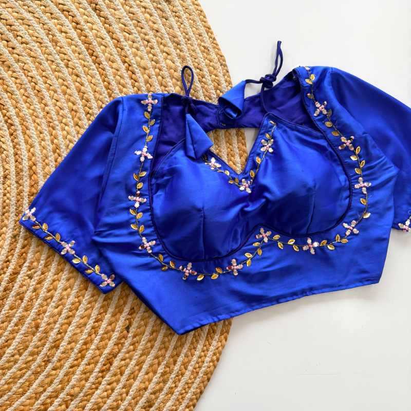 Soft Silk Designer Blouse