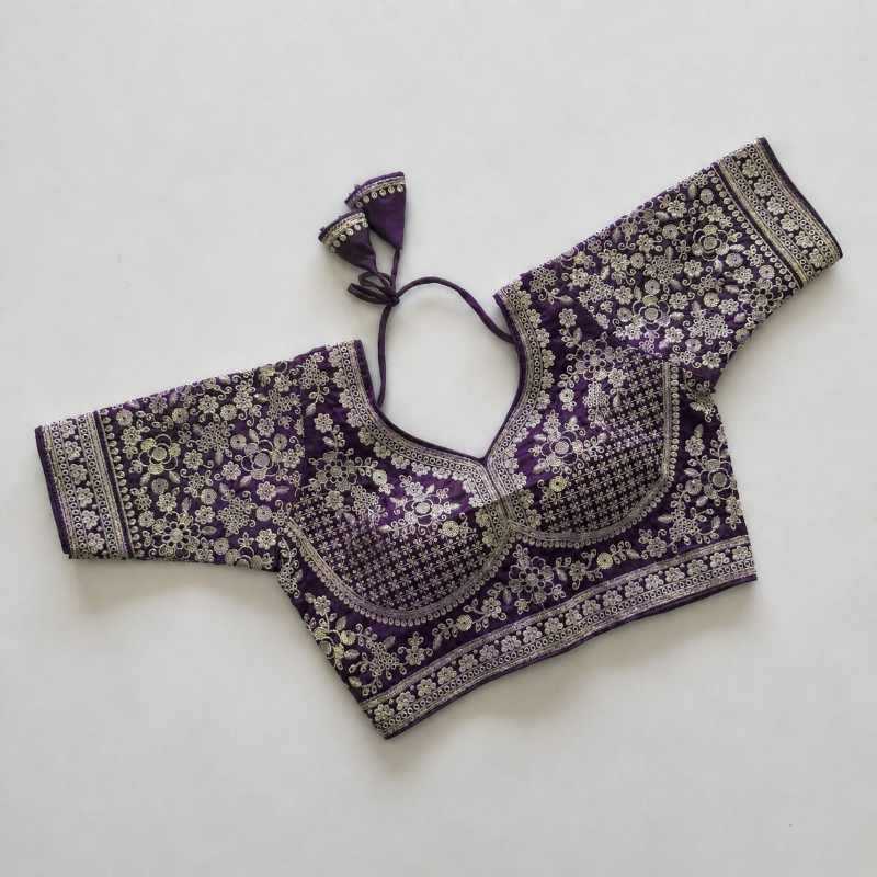 Sequence Embroidery Blouse