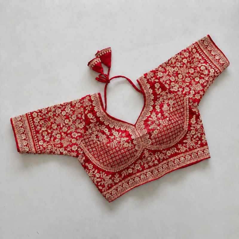 Sequence Embroidery Blouse