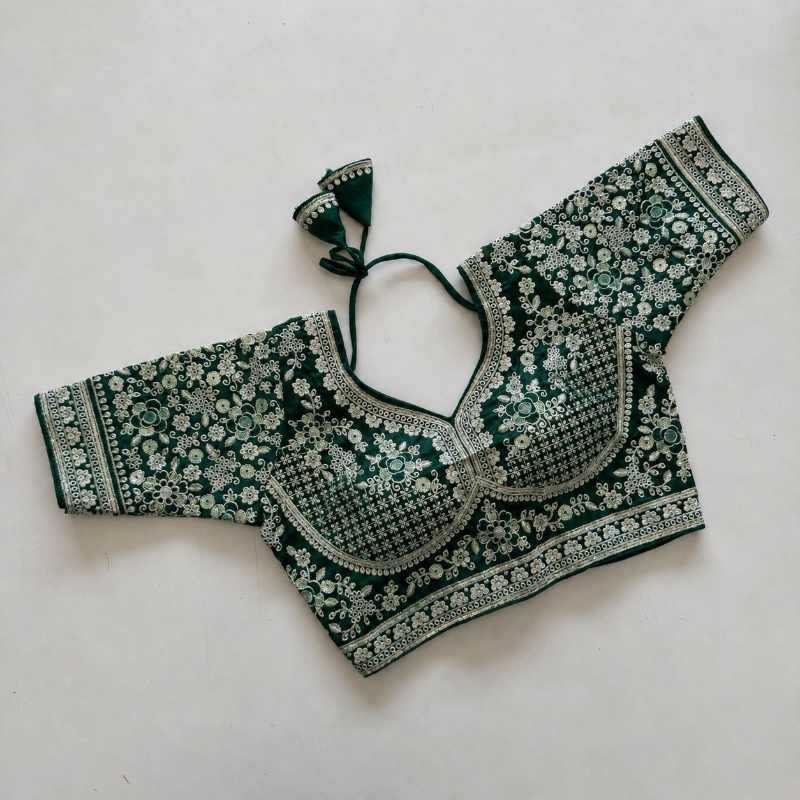 Sequence Embroidery Blouse