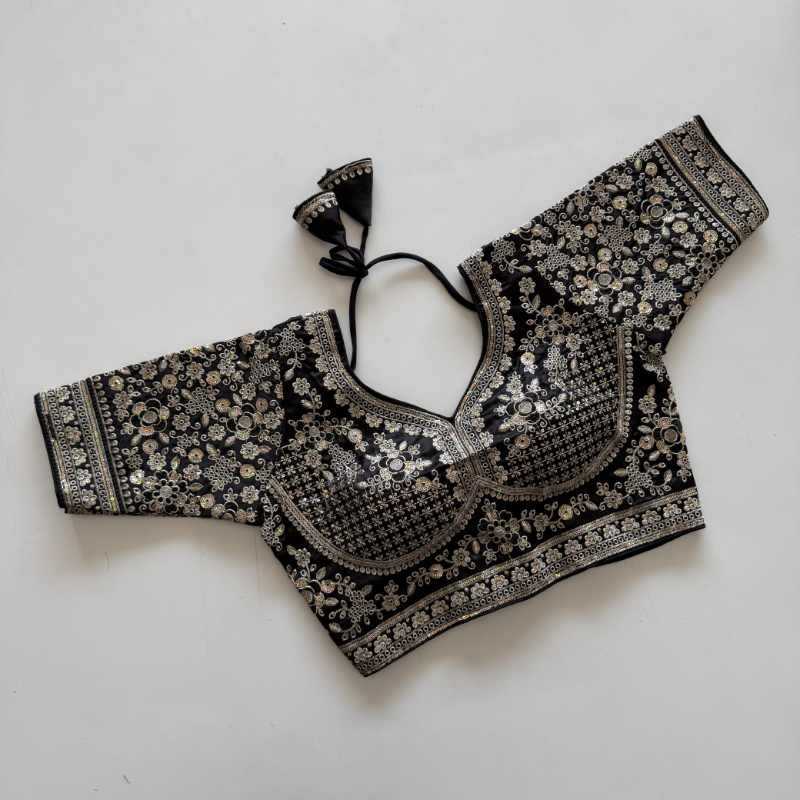 Sequence Embroidery Blouse
