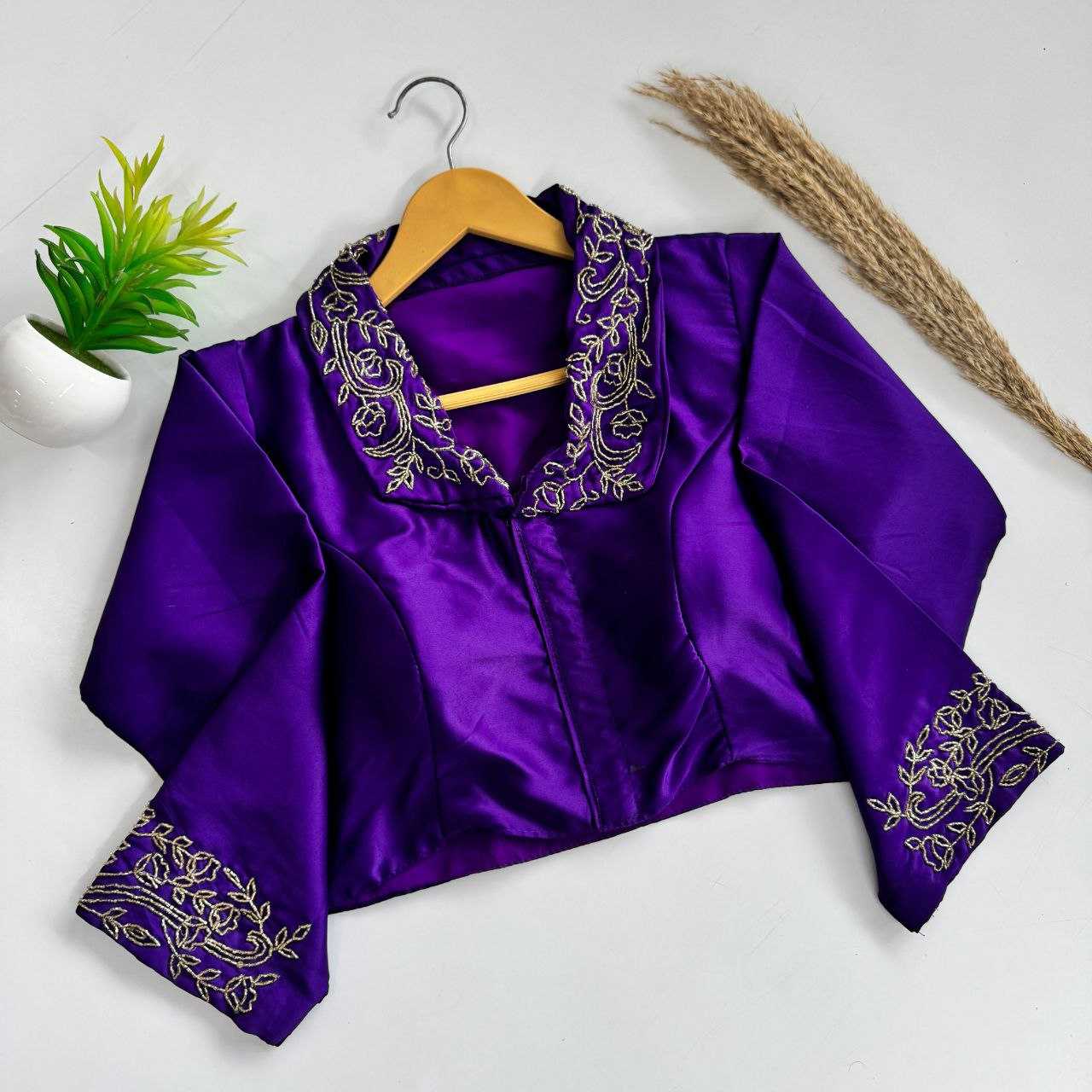 Blue Berry Designer Blouse