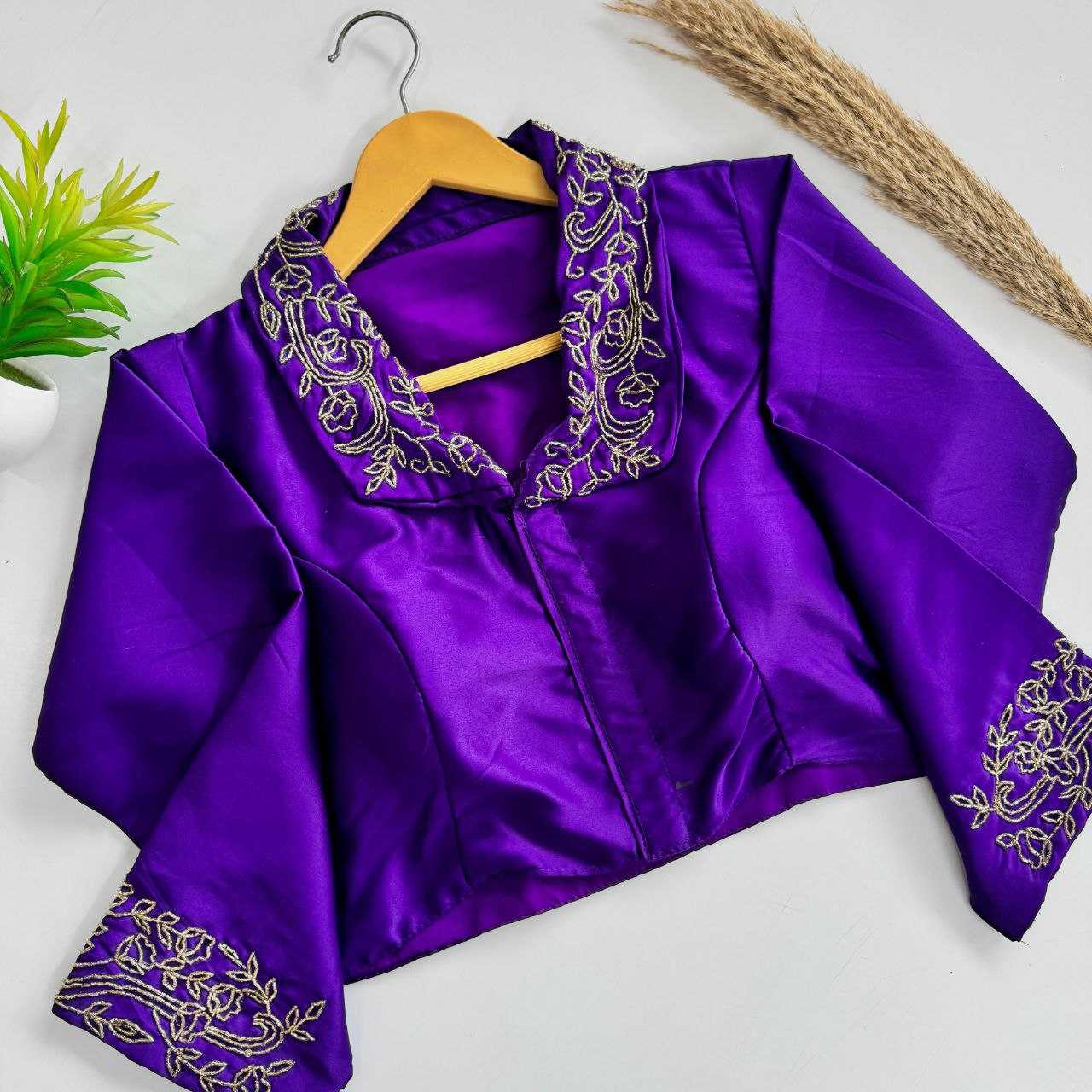Blue Berry Designer Blouse