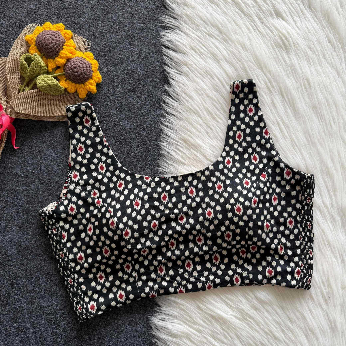 Kavya Pure Cotton Printed Blouse