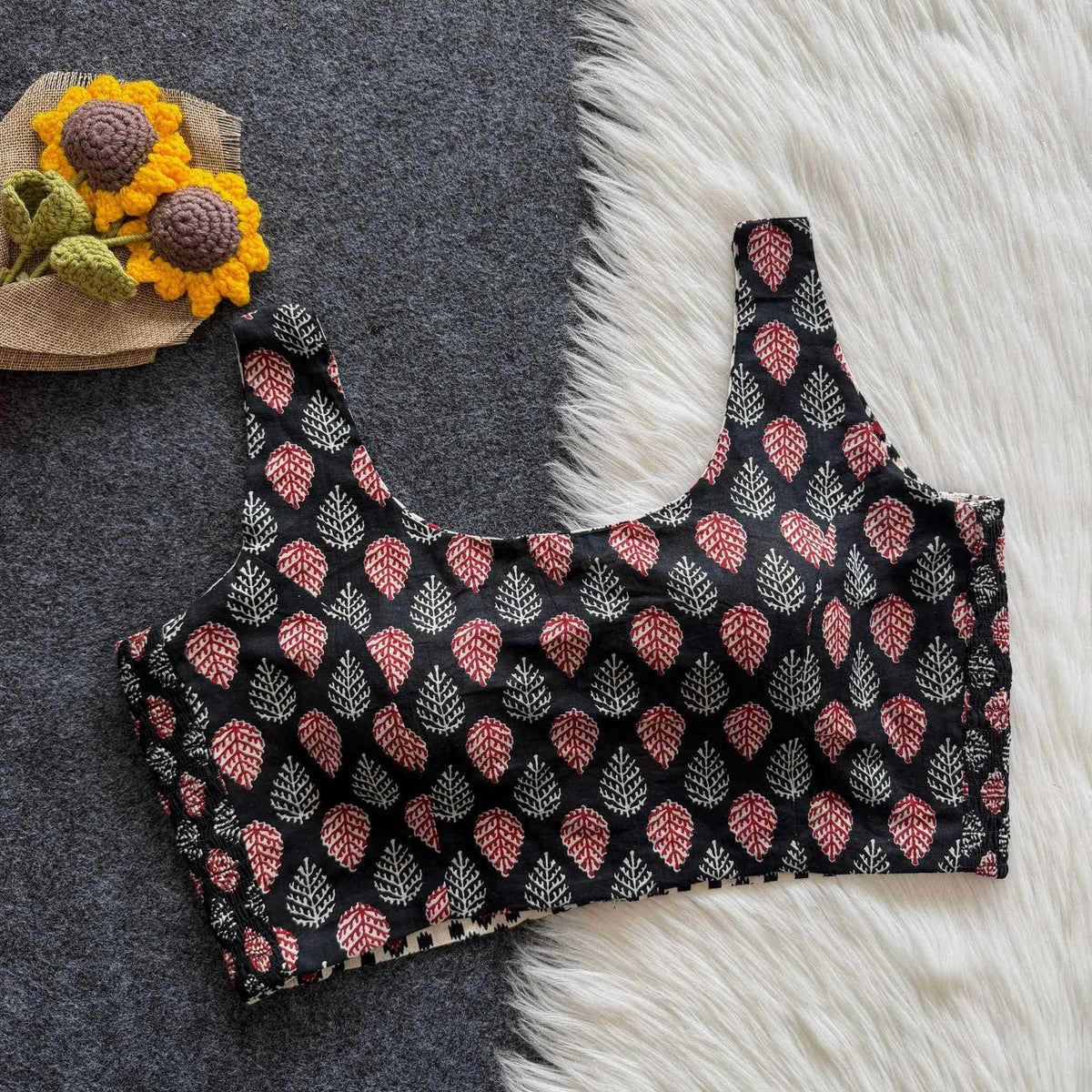 Kavya Pure Cotton Printed Blouse