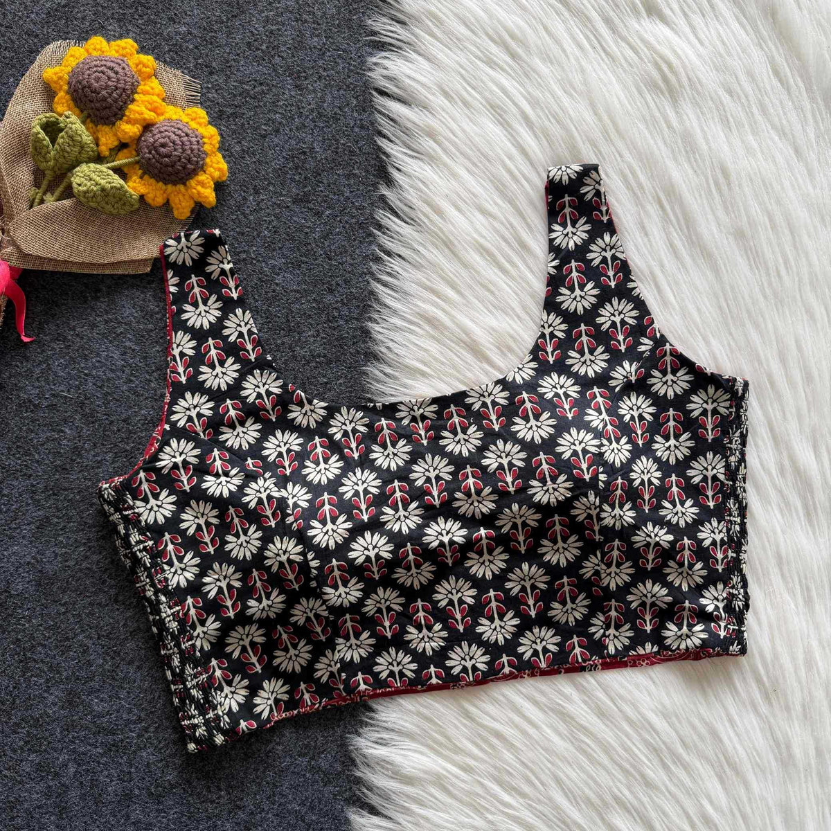 Kavya Pure Cotton Printed Blouse