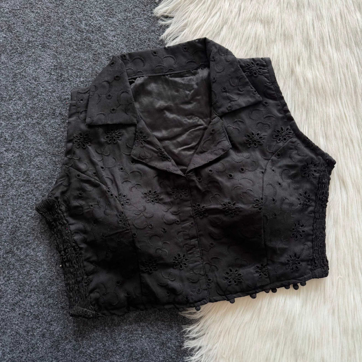 Madhvi Hakoba Sleeveless Blouse