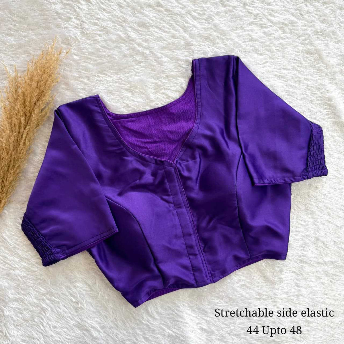 Madhvi Pure Silk Stretchable Blouse