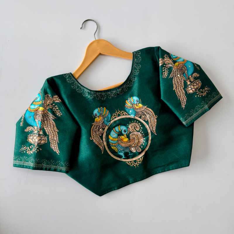 Soft Cotton Printed Blouse