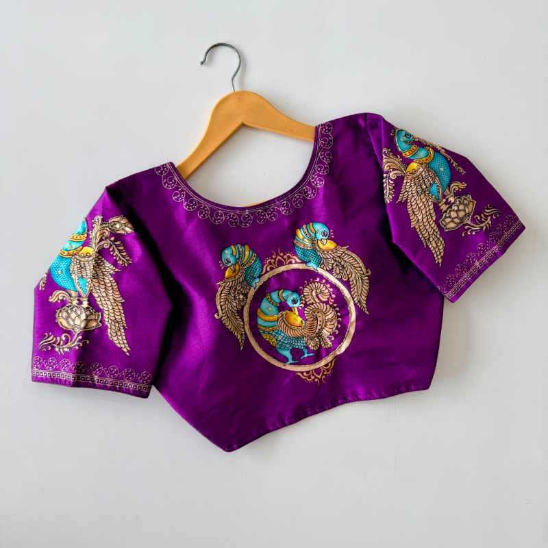 Soft Cotton Printed Blouse