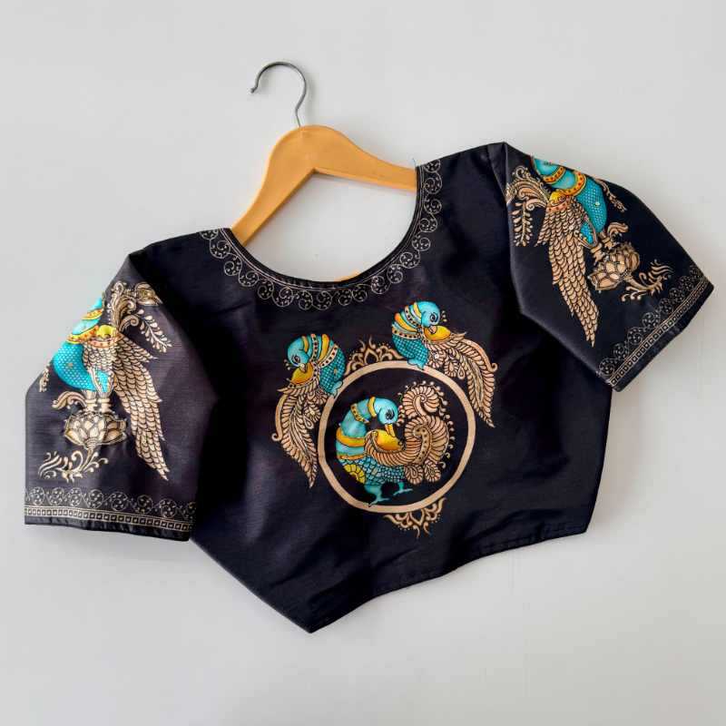 Soft Cotton Printed Blouse
