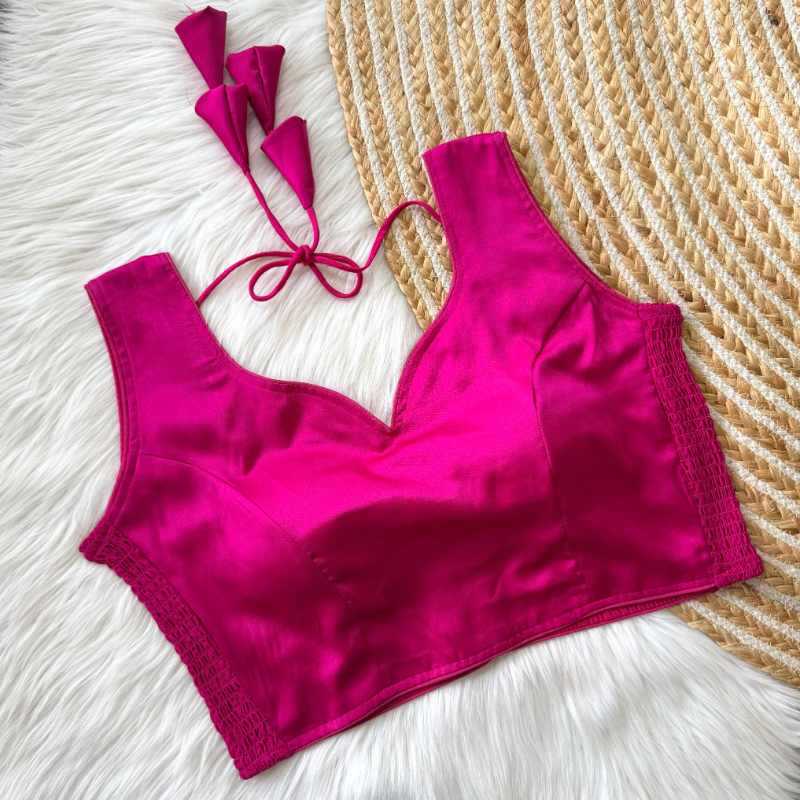 Soft Silk Sleeveless Blouse