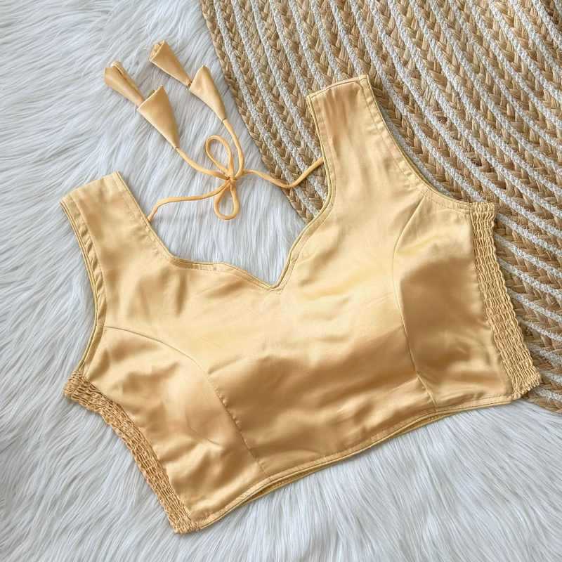 Soft Silk Sleeveless Blouse