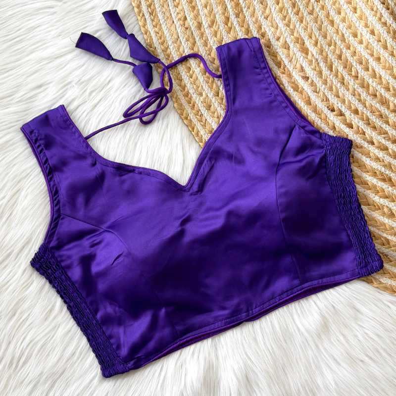 Soft Silk Sleeveless Blouse