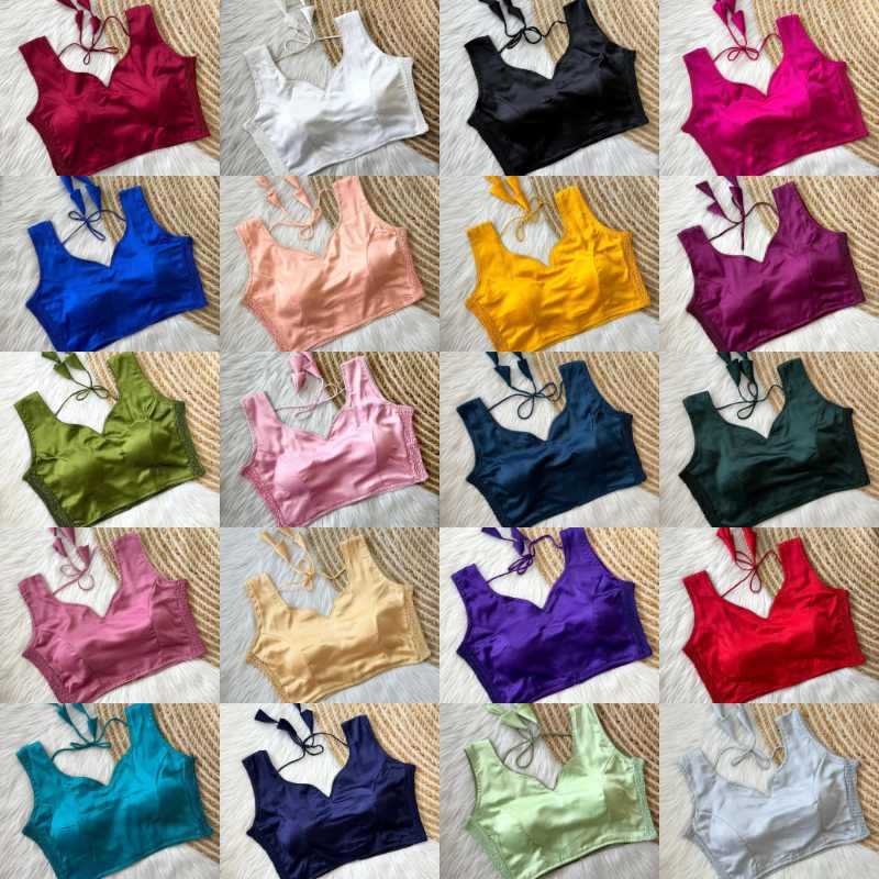 Soft Silk Sleeveless Blouse