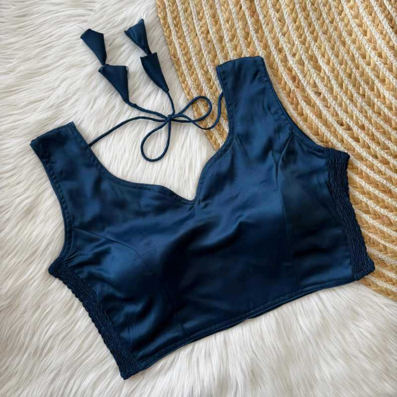 Soft Silk Sleeveless Blouse