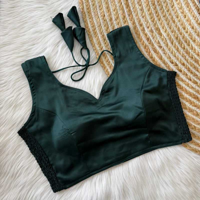 Soft Silk Sleeveless Blouse