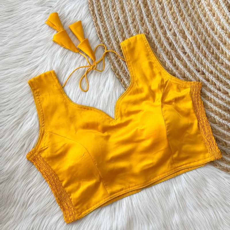 Soft Silk Sleeveless Blouse