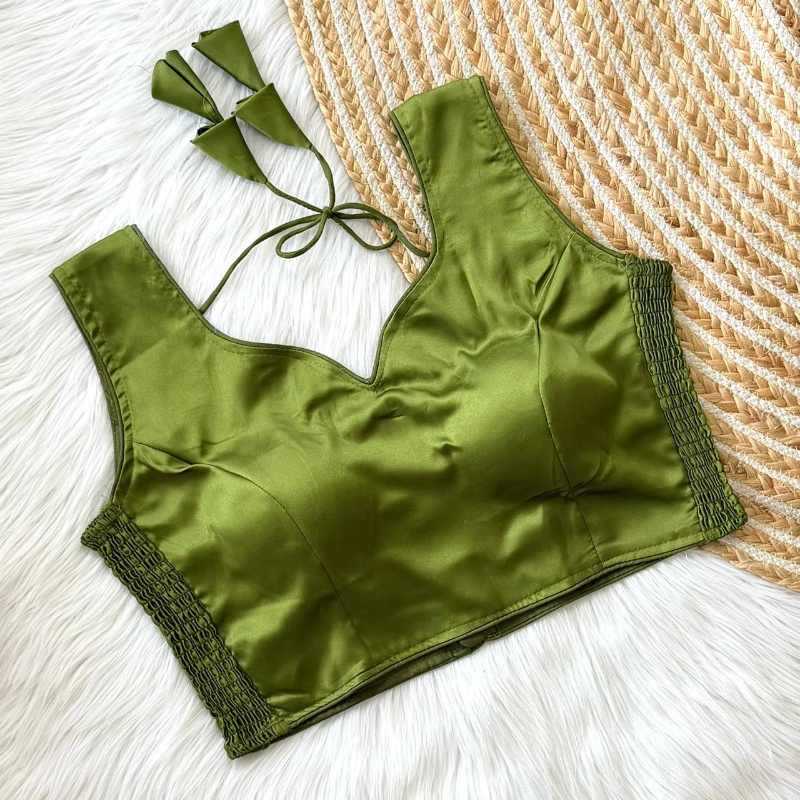 Soft Silk Sleeveless Blouse