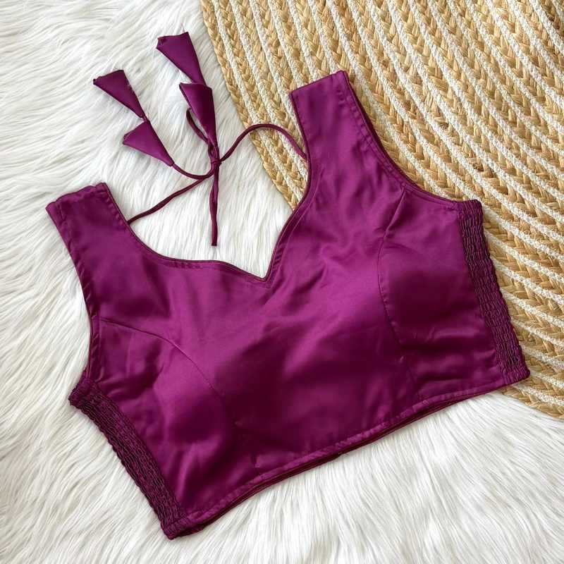 Soft Silk Sleeveless Blouse
