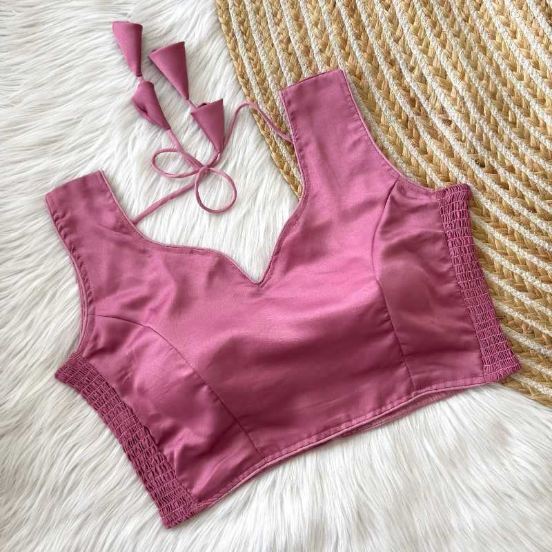 Soft Silk Sleeveless Blouse