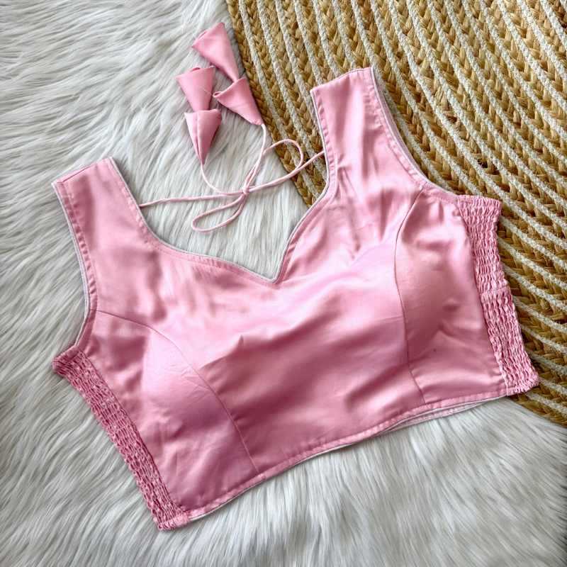 Soft Silk Sleeveless Blouse