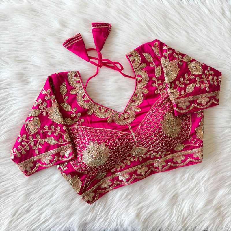 Sequence Embroidery Blouse