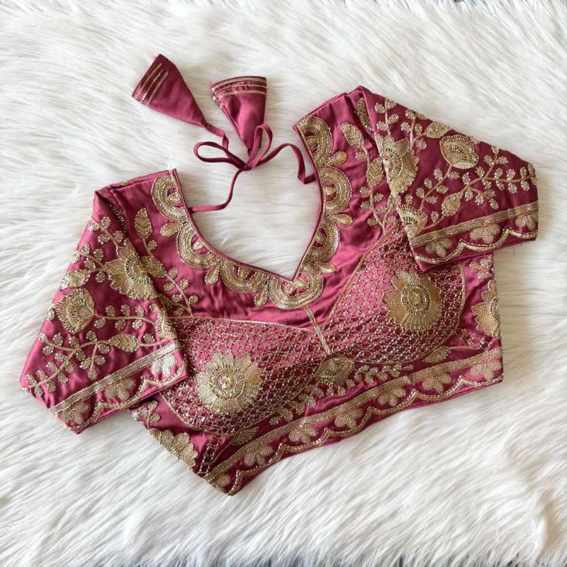 Sequence Embroidery Blouse