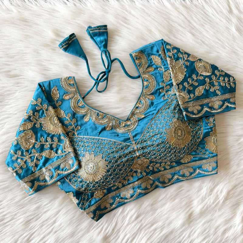 Sequence Embroidery Blouse