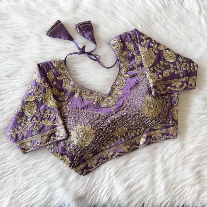 Sequence Embroidery Blouse