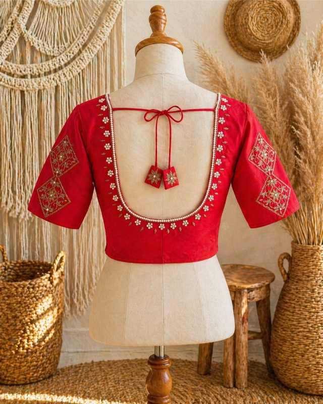 Soft Silk Designer Blouse